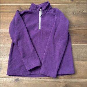 Spyder Girls Size Size quarter zip Fleece base layer